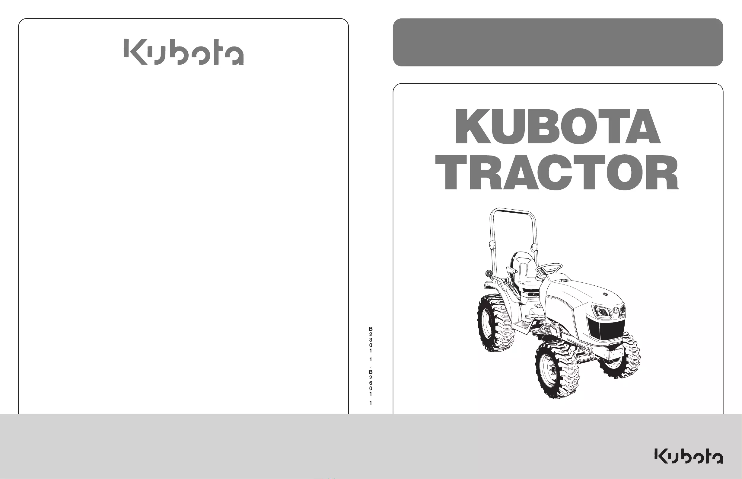 kubota b2601 parts diagram