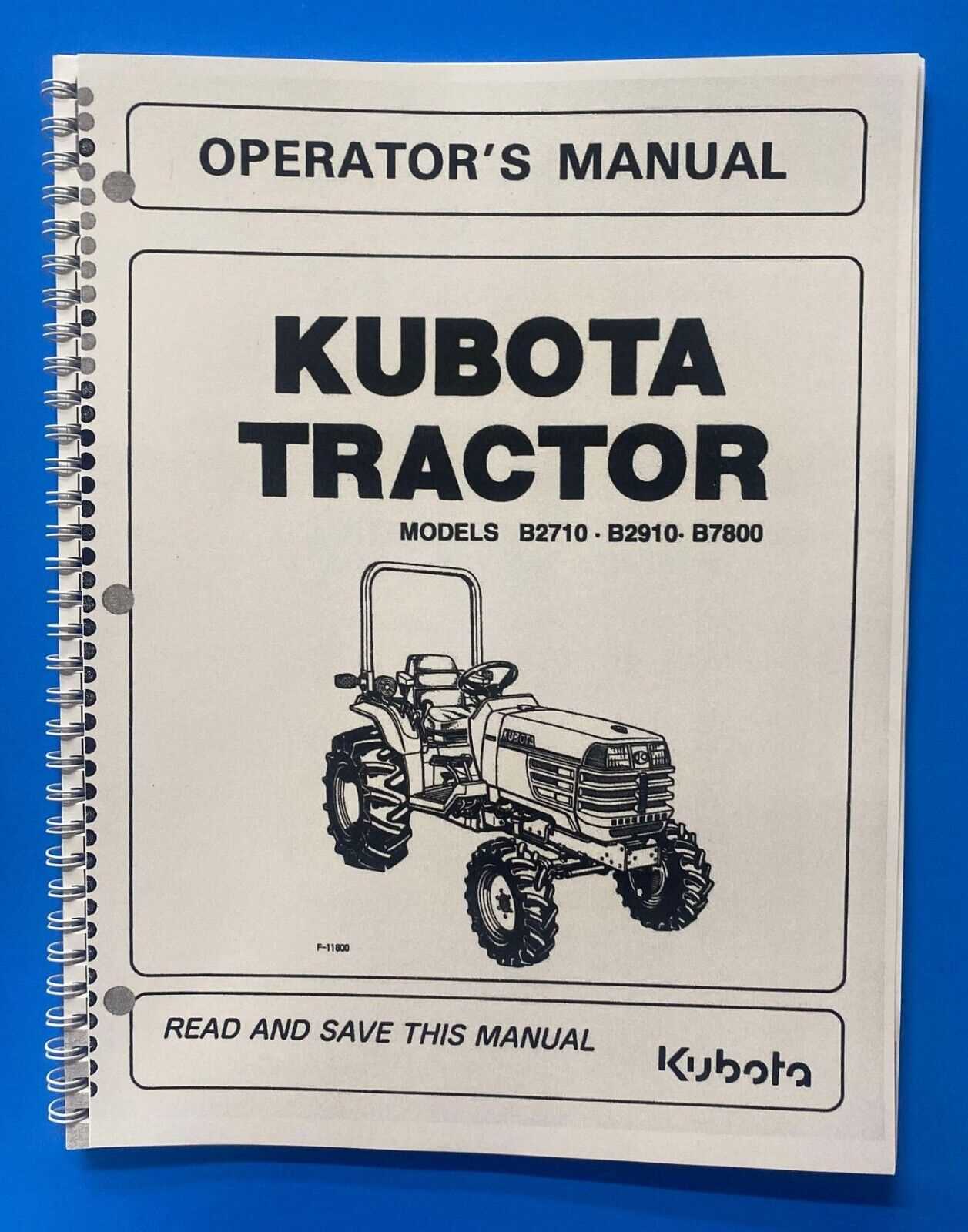 kubota b2710 parts diagram