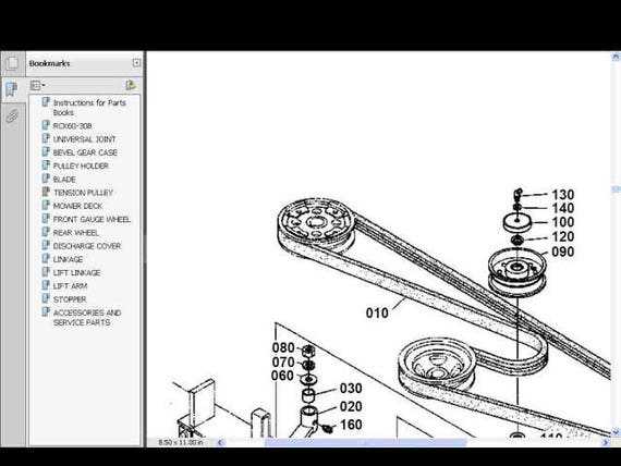 kubota bx23 parts diagram