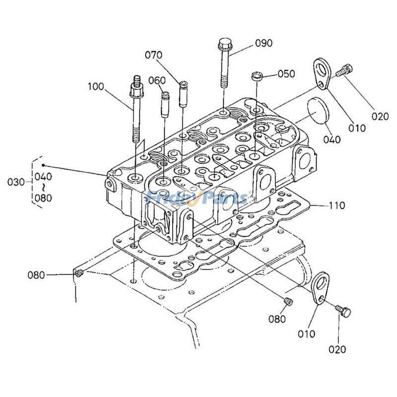 kubota f2000 parts diagram