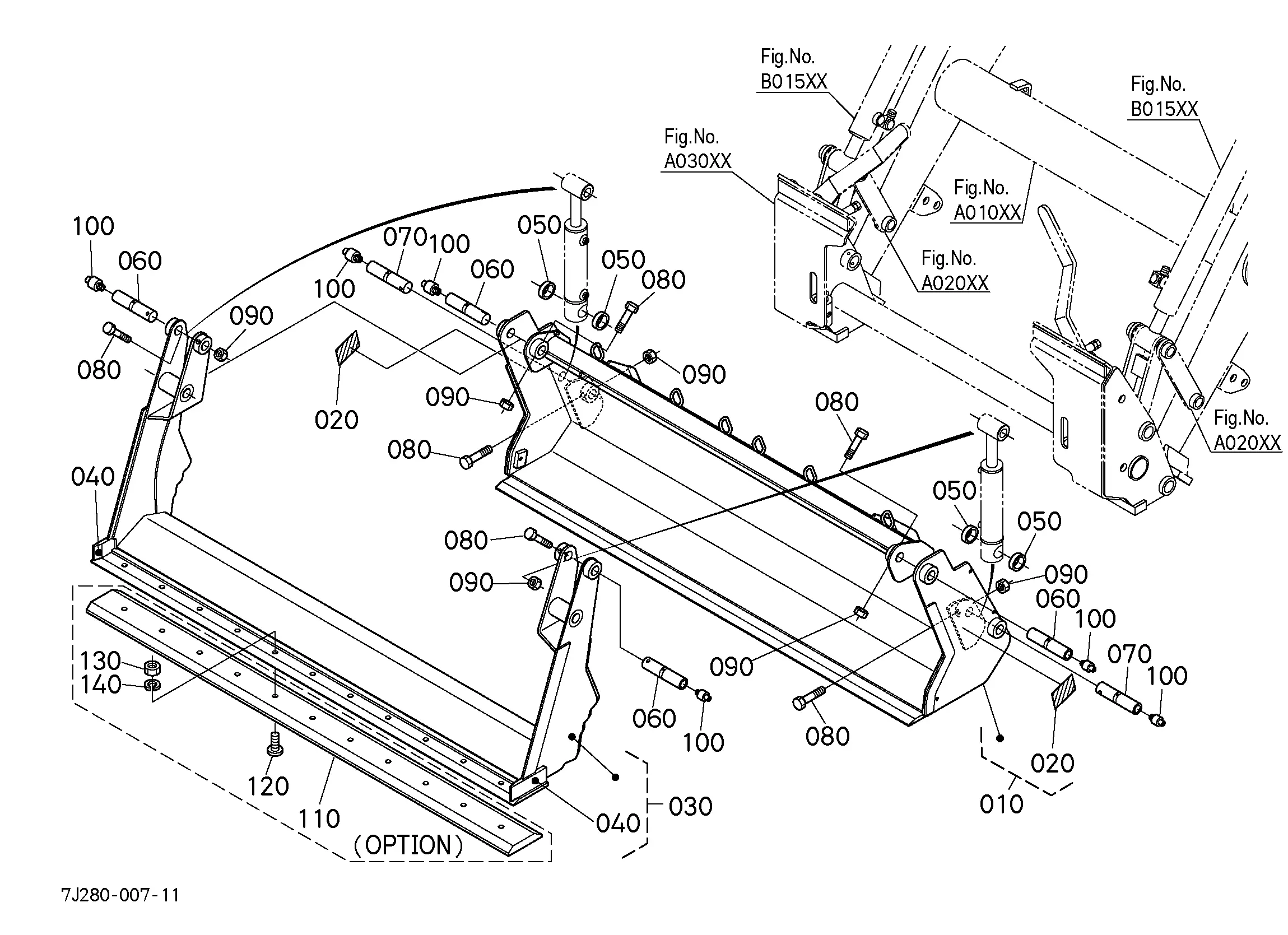 kubota la1055 parts diagram