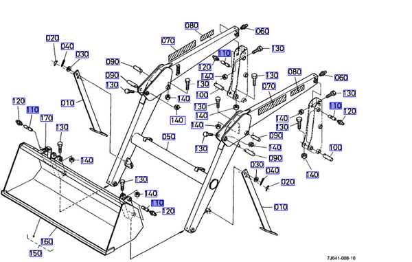 kubota la525 parts diagram