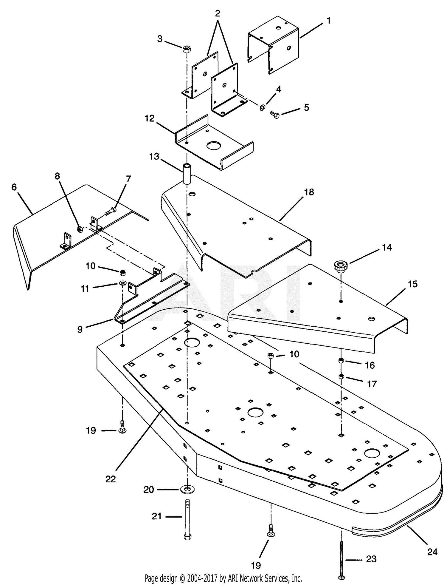 kubota snowblower parts diagram