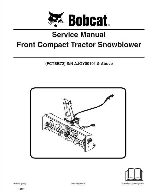 kubota snowblower parts diagram