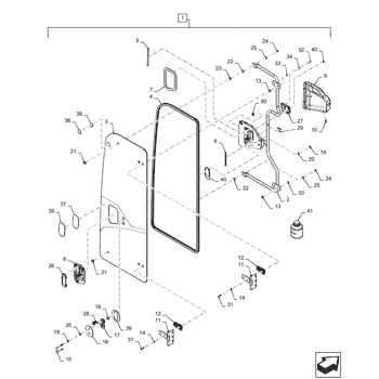 kubota svl75 door parts diagram