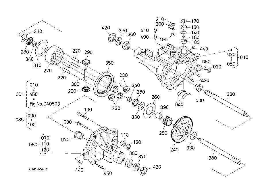 kubota t1670 parts diagram