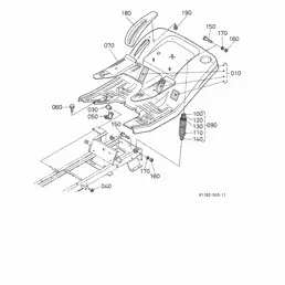 kubota t1670 parts diagram