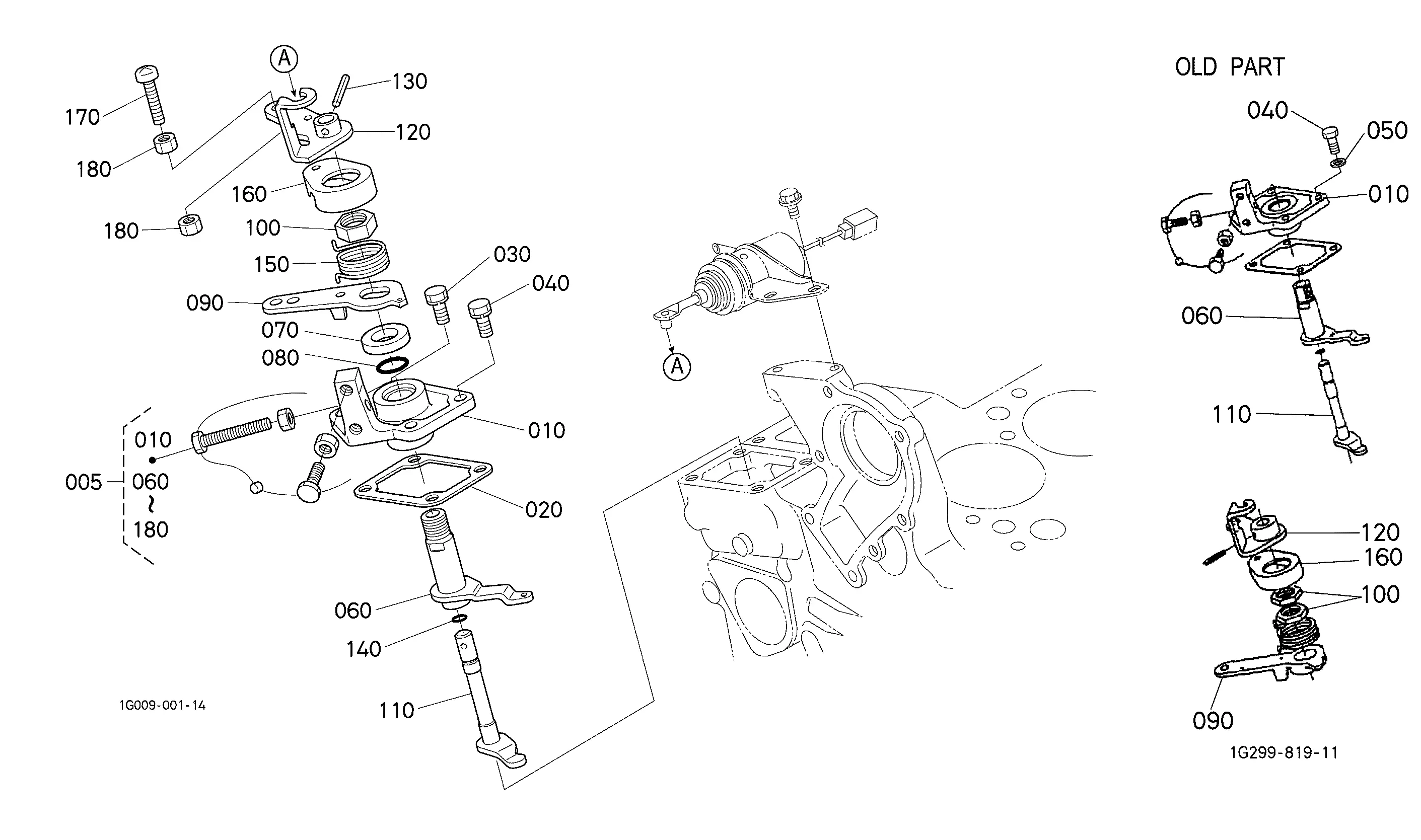 kubota tg1860 parts diagram