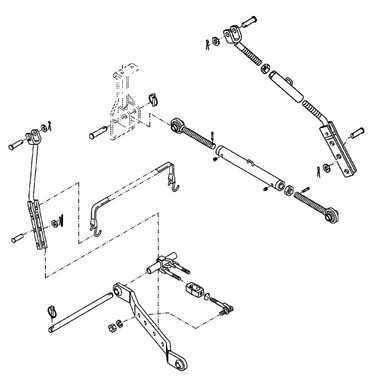 kubota three point hitch parts diagram