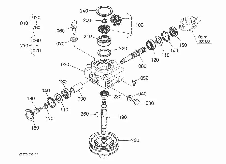 kubota zd21 mower deck parts diagram