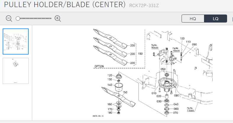 kubota zd331 deck parts diagram