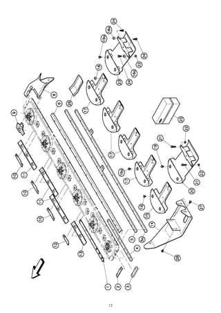 kuhn disc mower parts diagram