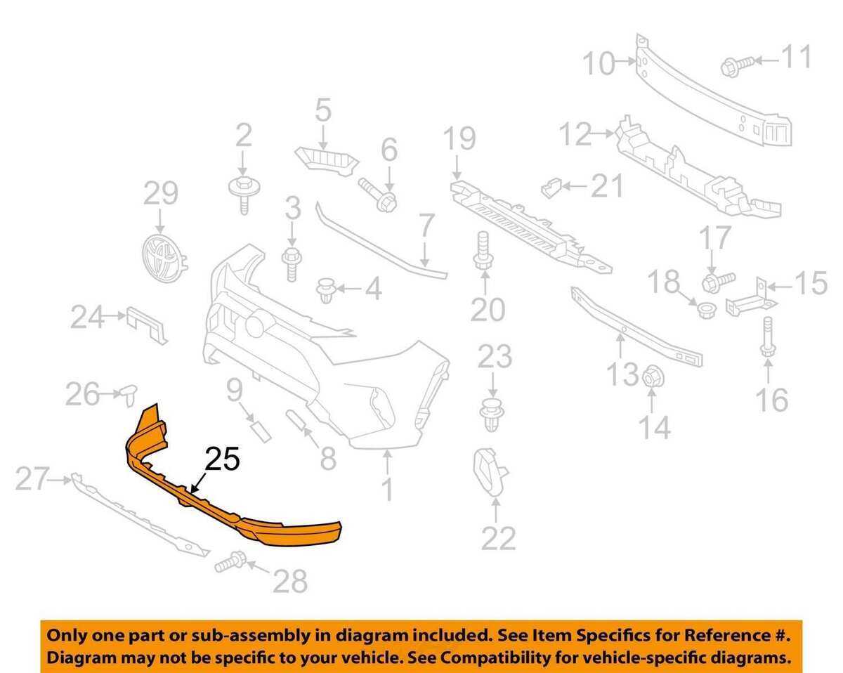 2019 toyota rav4 parts diagram