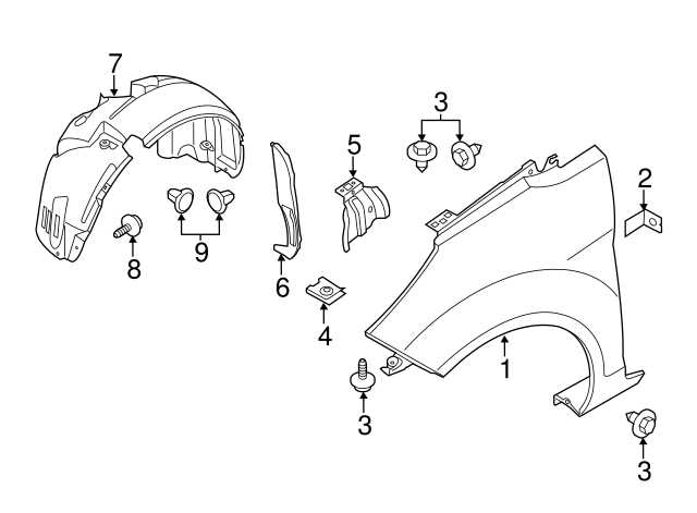 2011 ford fiesta parts diagram