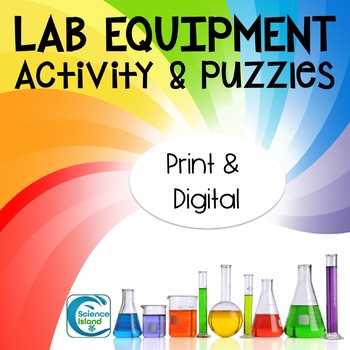 lab equipment part 1 diagram crossword