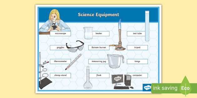 lab equipment part 1 diagram crossword