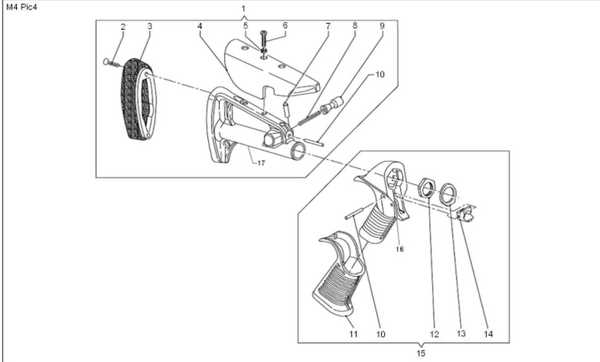 labeled m4 parts diagram