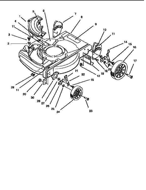 lawn boy parts diagram