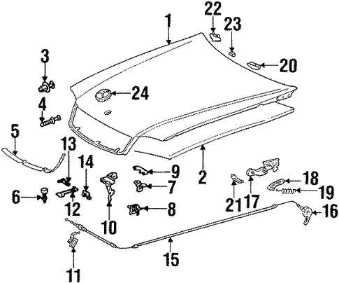 mercedes sl500 parts diagram