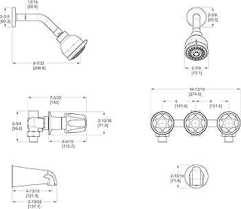 price pfister shower valve parts diagram