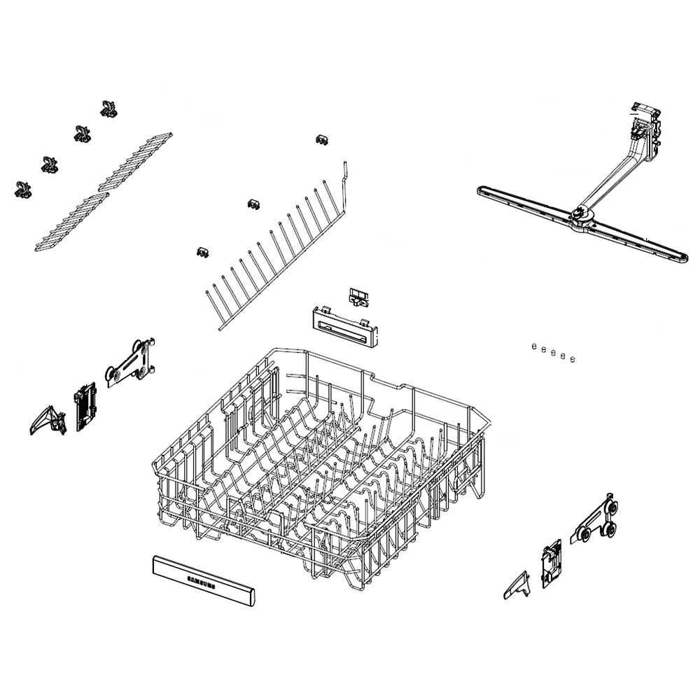 kenmore elite dishwasher parts diagram