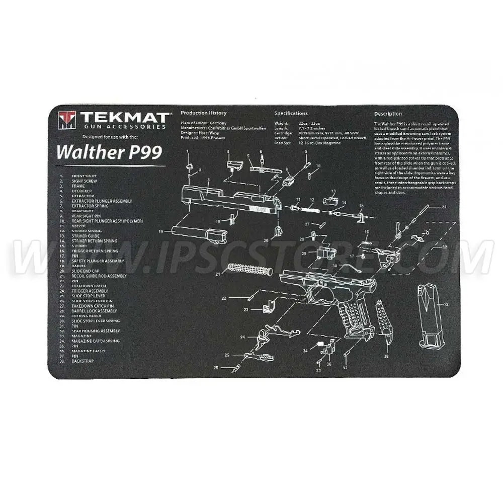 walther p99 parts diagram