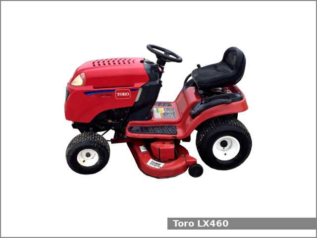 toro lx460 parts diagram