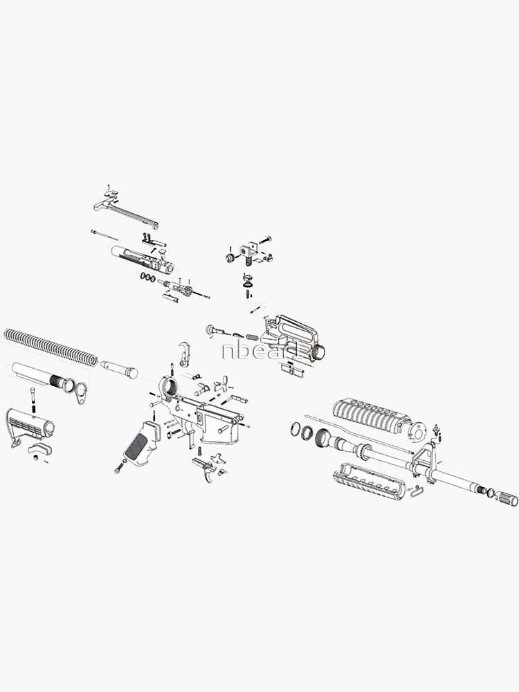 ar 15 exploded parts diagram