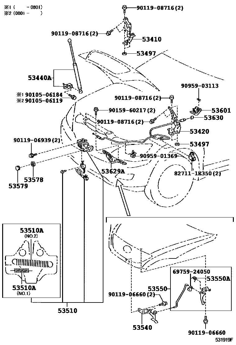 lexus rx400h parts diagram