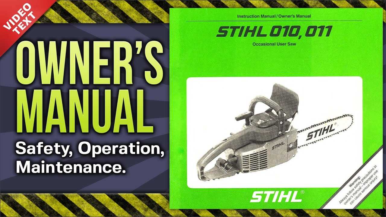 stihl 011 avt parts diagram