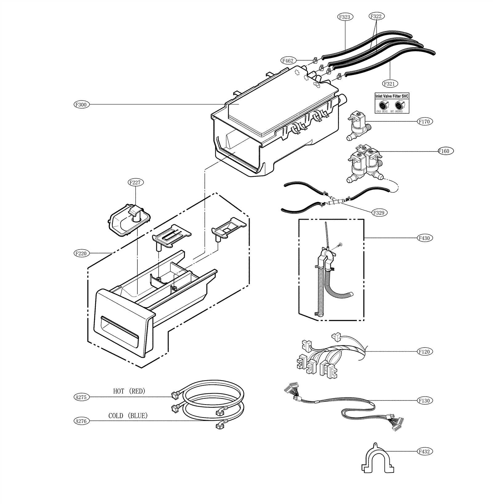 lg wm4270hva parts diagram