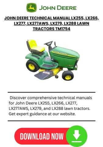 john deere lx277 aws parts diagram