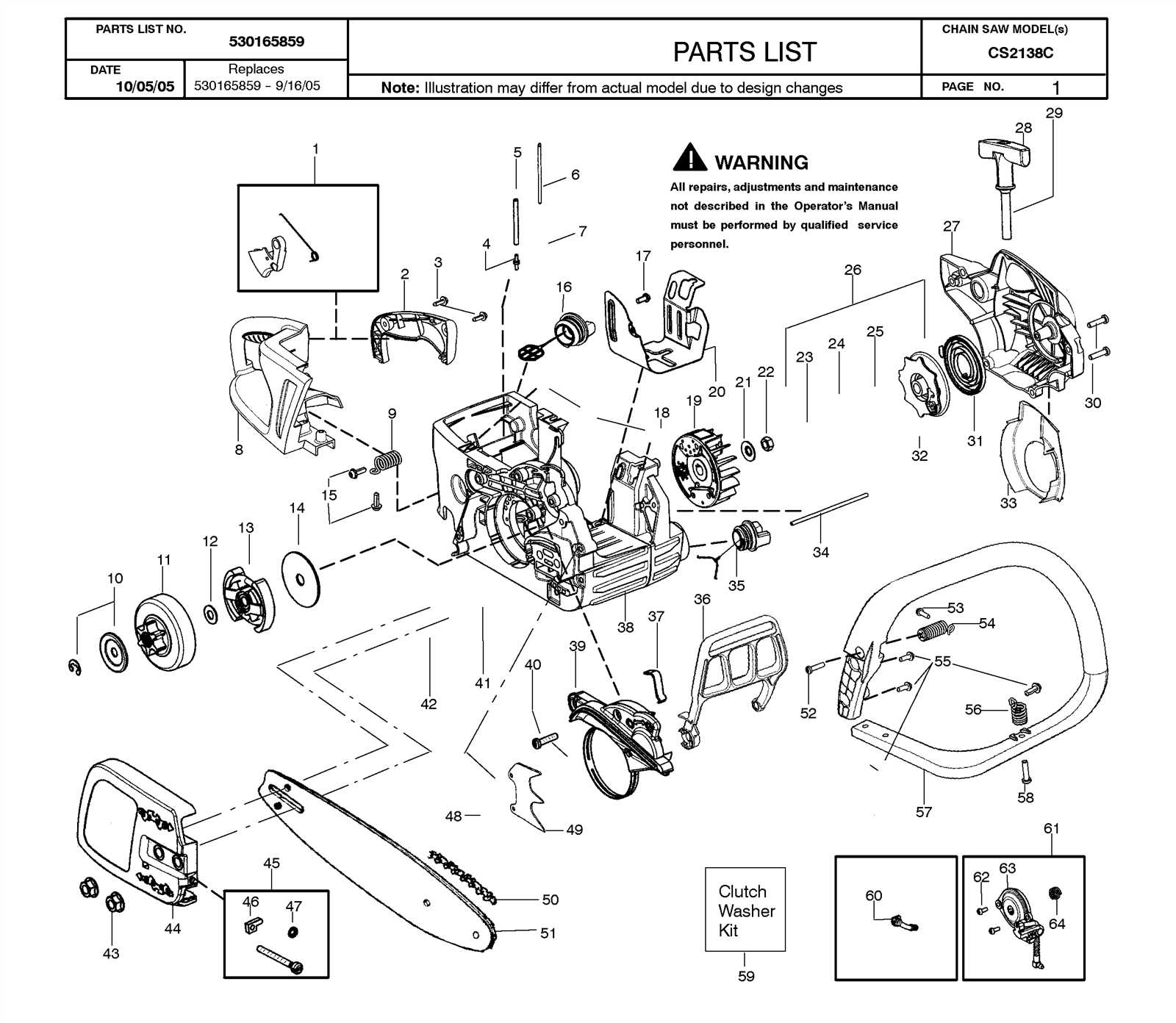 jonsered 455 parts diagram