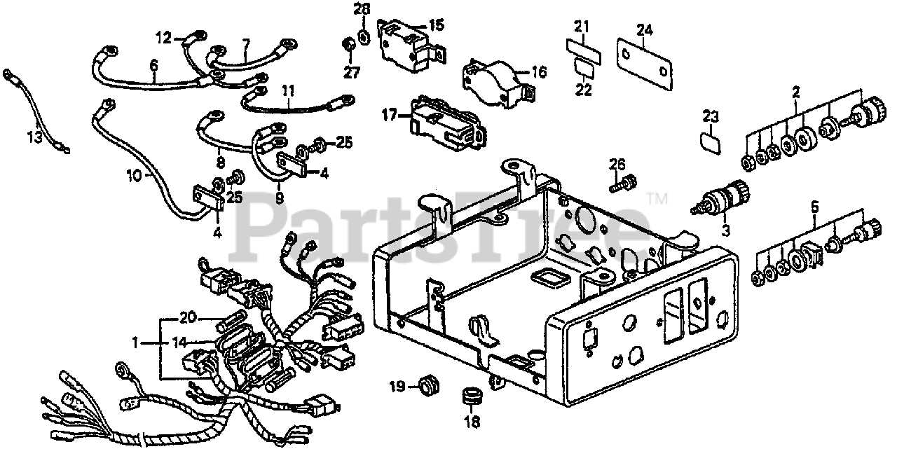 honda eu3000 parts diagram