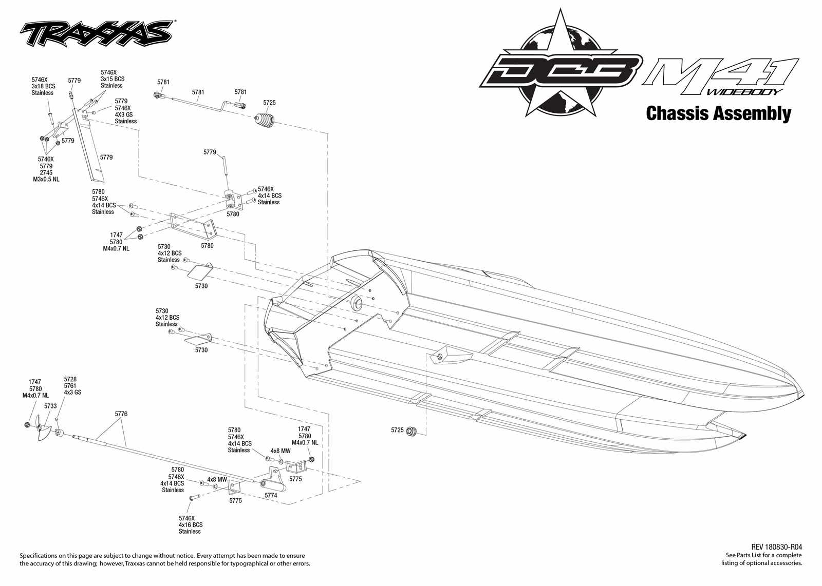 traxxas rally parts diagram