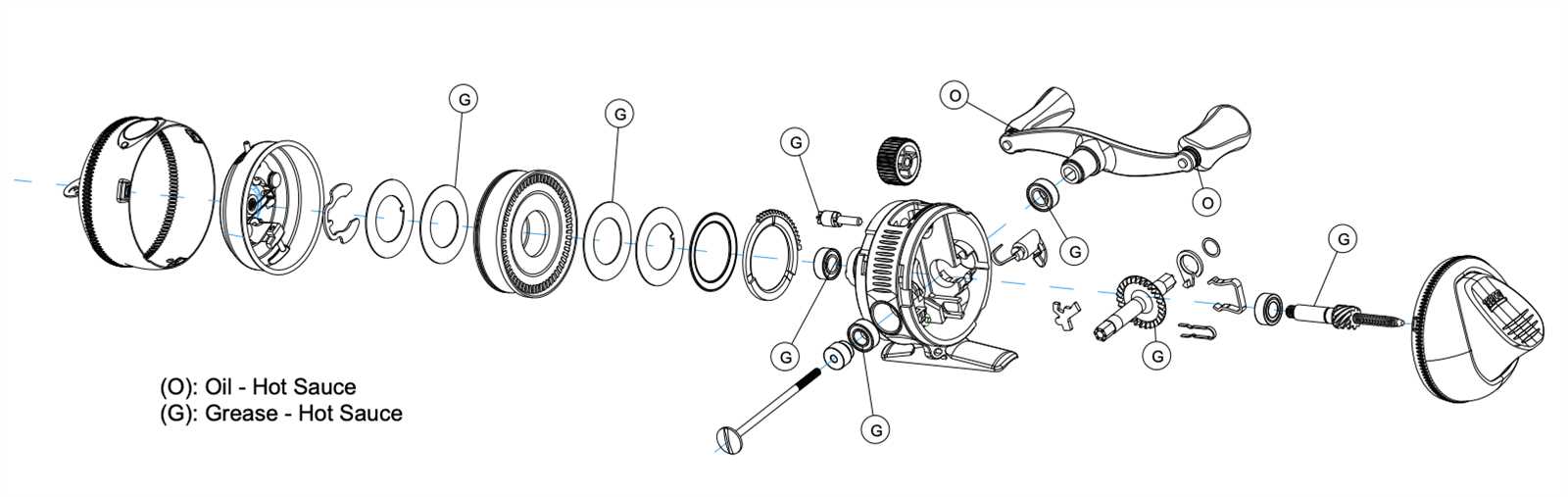 zebco 33 parts diagram