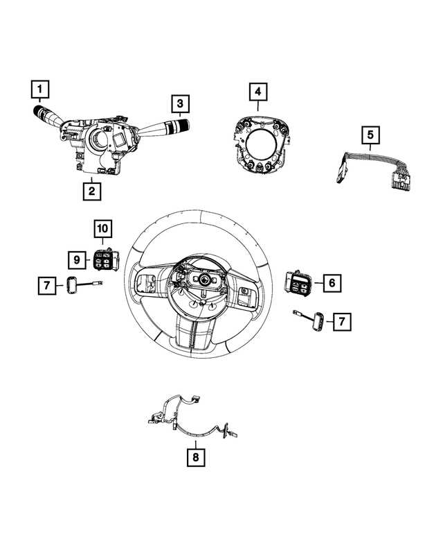 jeep steering parts diagram