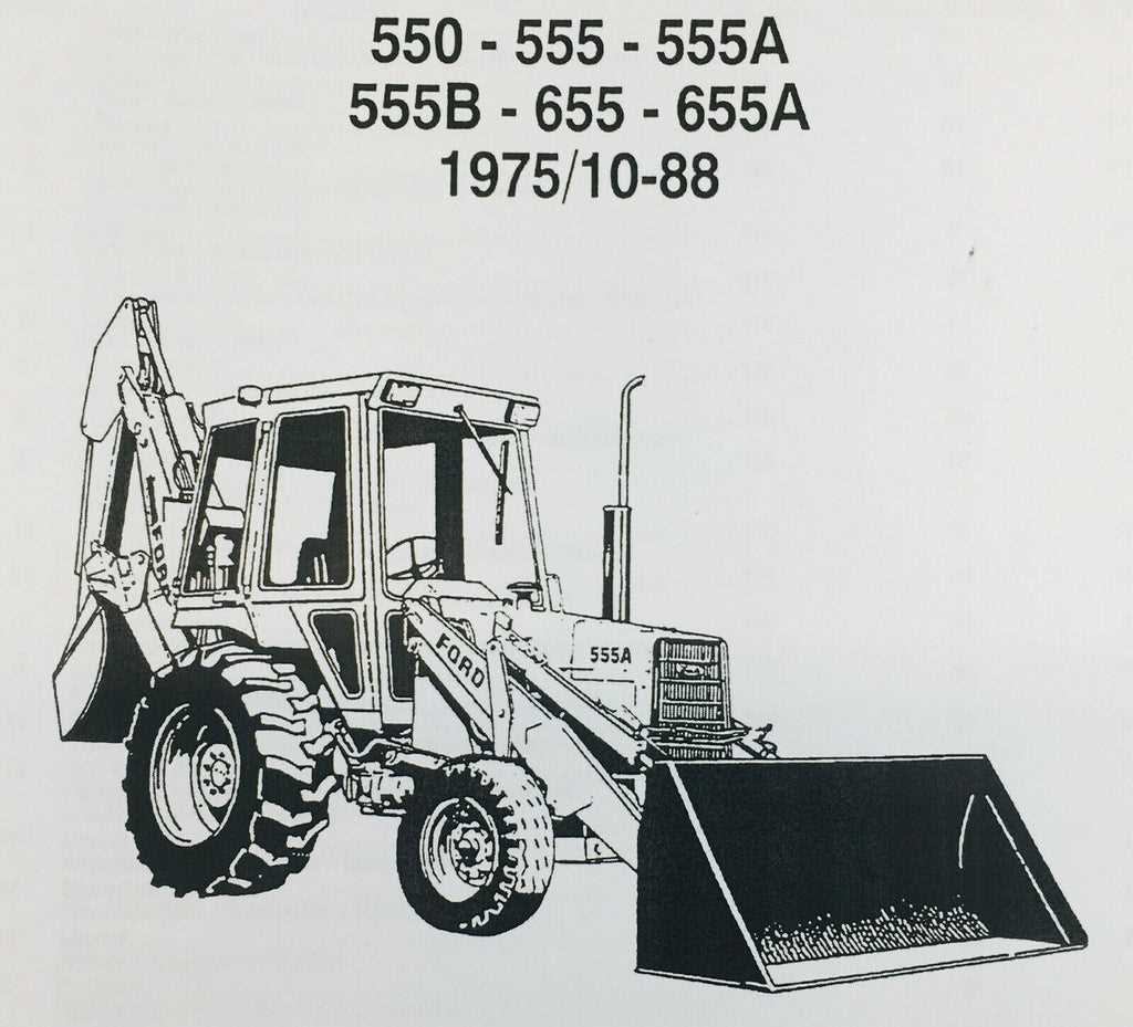 ford 655a backhoe parts diagram pdf