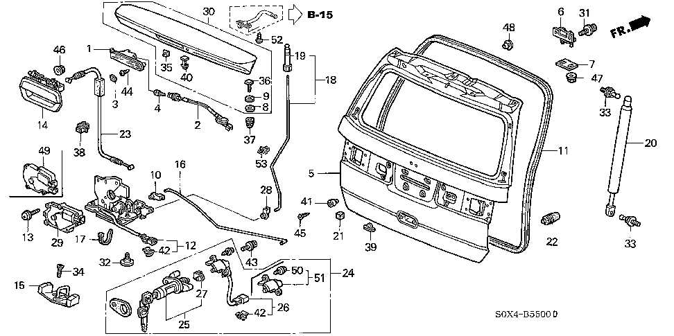 2012 honda crv parts diagram