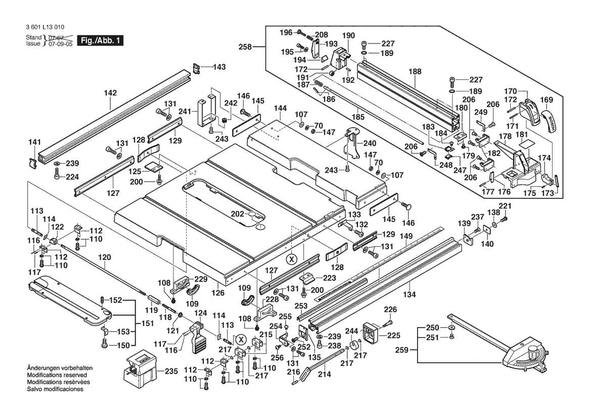 bosch 4100 parts diagram