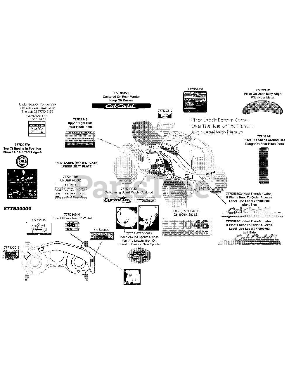 lt1046 parts diagram