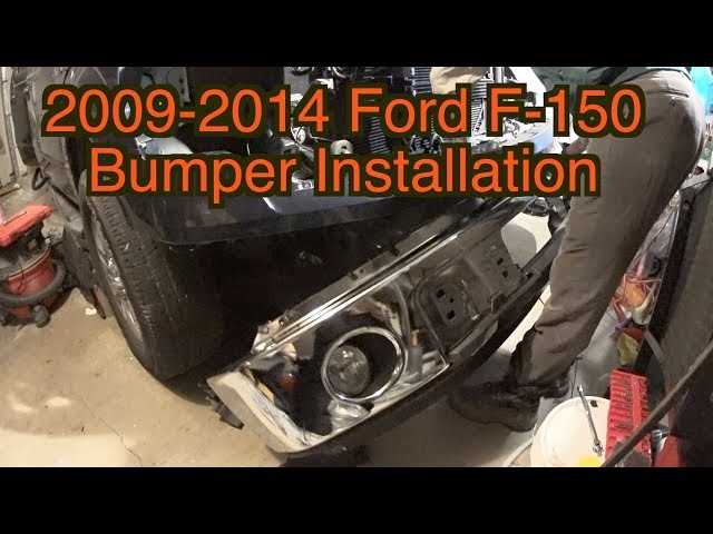 2013 ford f150 front bumper parts diagram