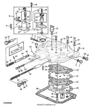 john deere 2550 parts diagram