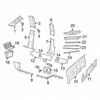 body dodge ram oem parts diagram