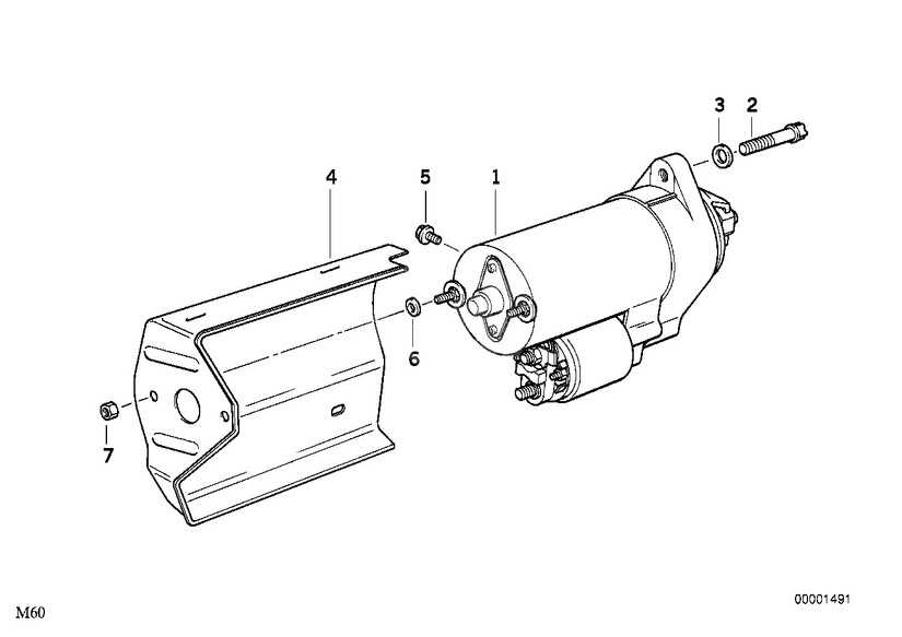 m60 parts diagram