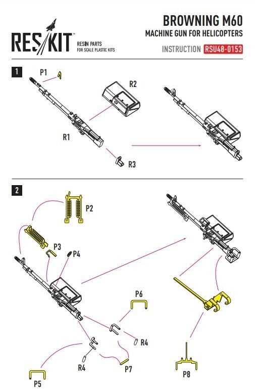 m60 parts diagram