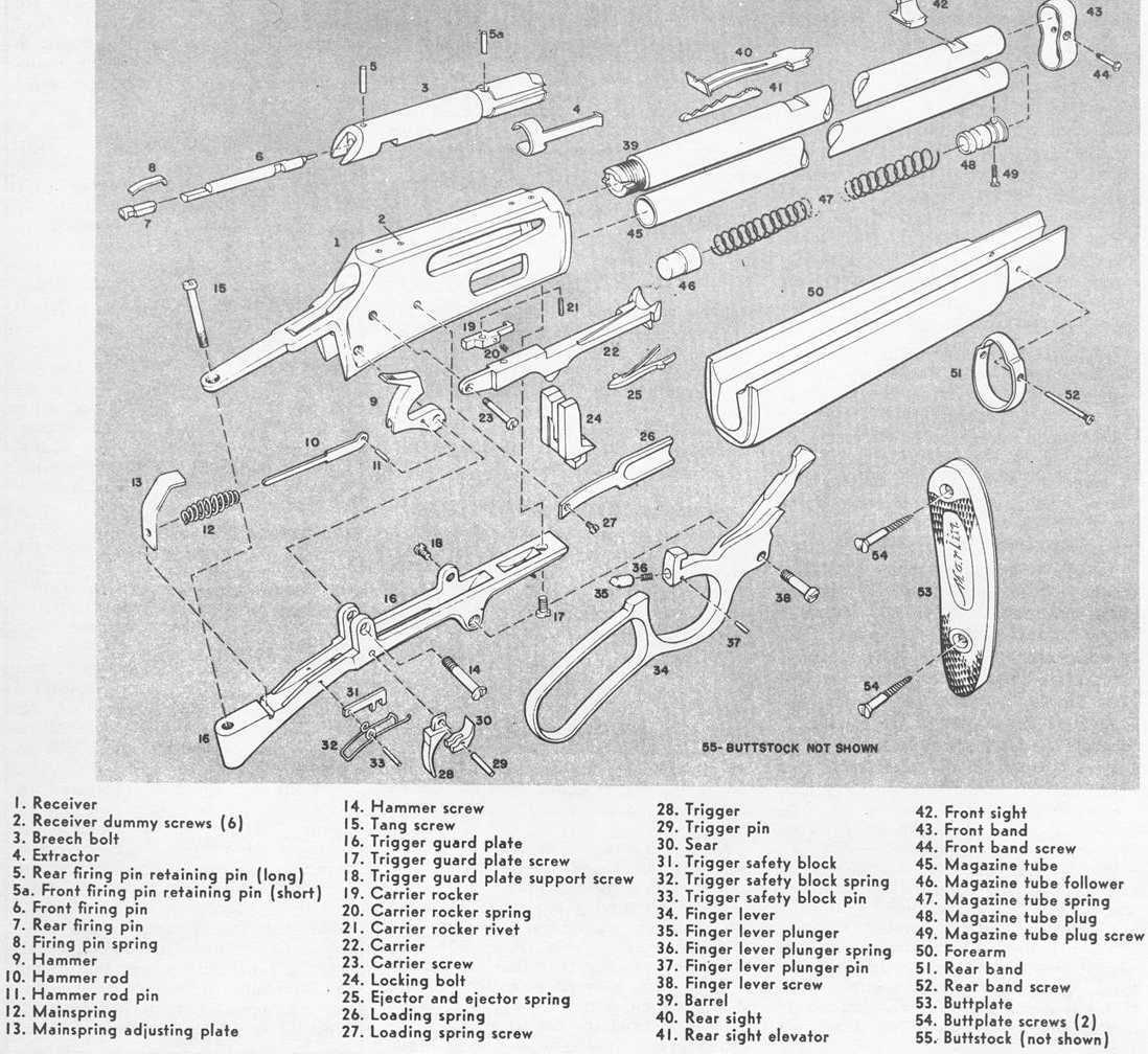 marlin 1894 parts diagram