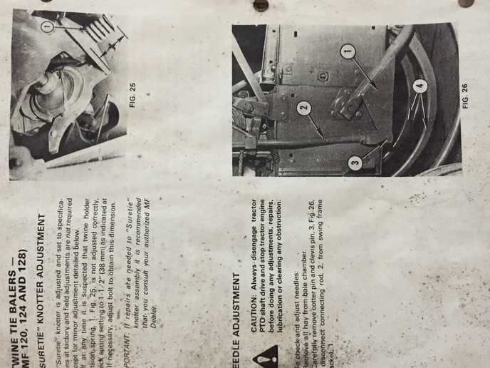 massey ferguson 128 baler parts diagram
