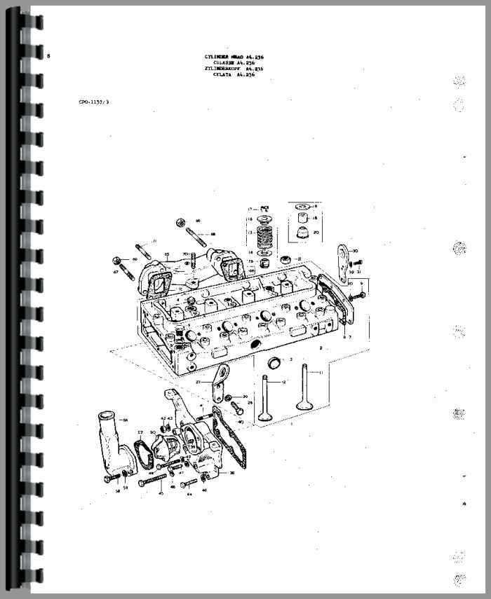 massey ferguson 255 parts diagrams