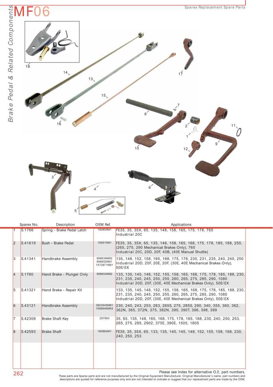 massey ferguson 255 parts diagrams